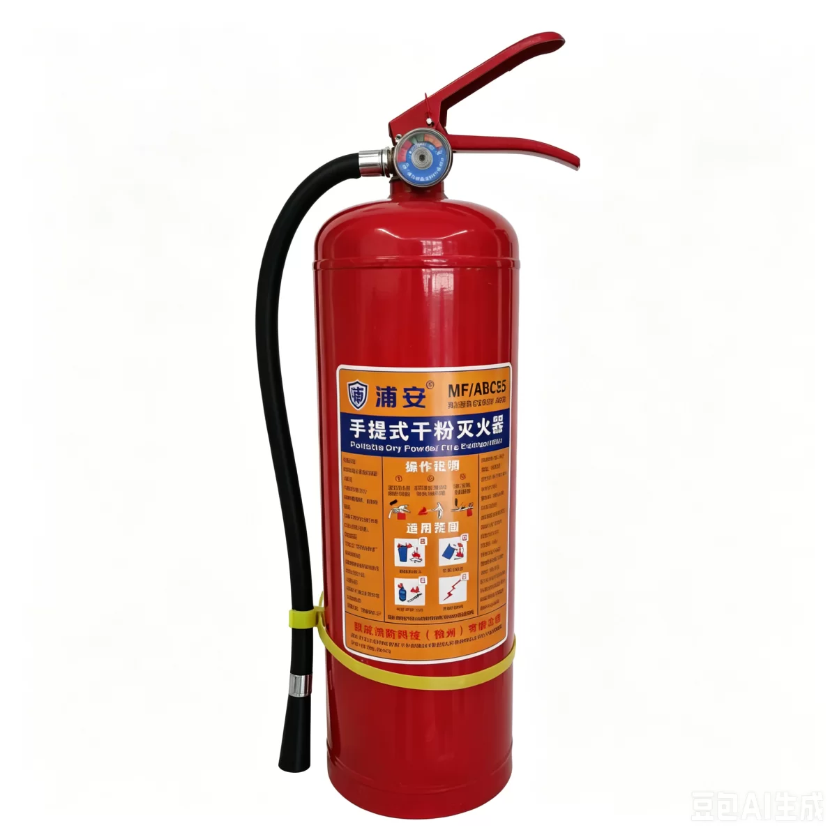 5kg Portable Dry Powder Fire Extinguisher – High-Efficiency Firefighting Solution for Commercial, Residential, and Vehicle Use